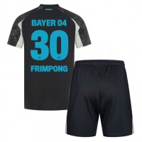 Dres Bayer Leverkusen Jeremie Frimpong #30 Rezervni za djecu 2024-25 Kratak Rukav (+ kratke hlače)